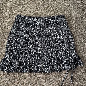 Black and White Skirt, Size Medium
